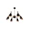 Cwi Lighting Rolin 12 Light Down Chandelier With Matte Black & Satin Gold Finish 1016P43-6-129 - alternate 7